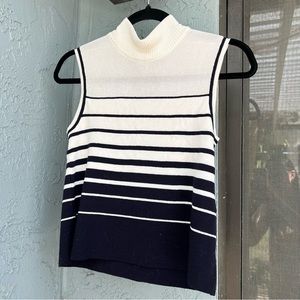 Vintage mock neck sweater top